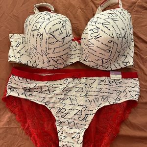 Cacique panty and bra set. Bra is NWOT panty is NWT.